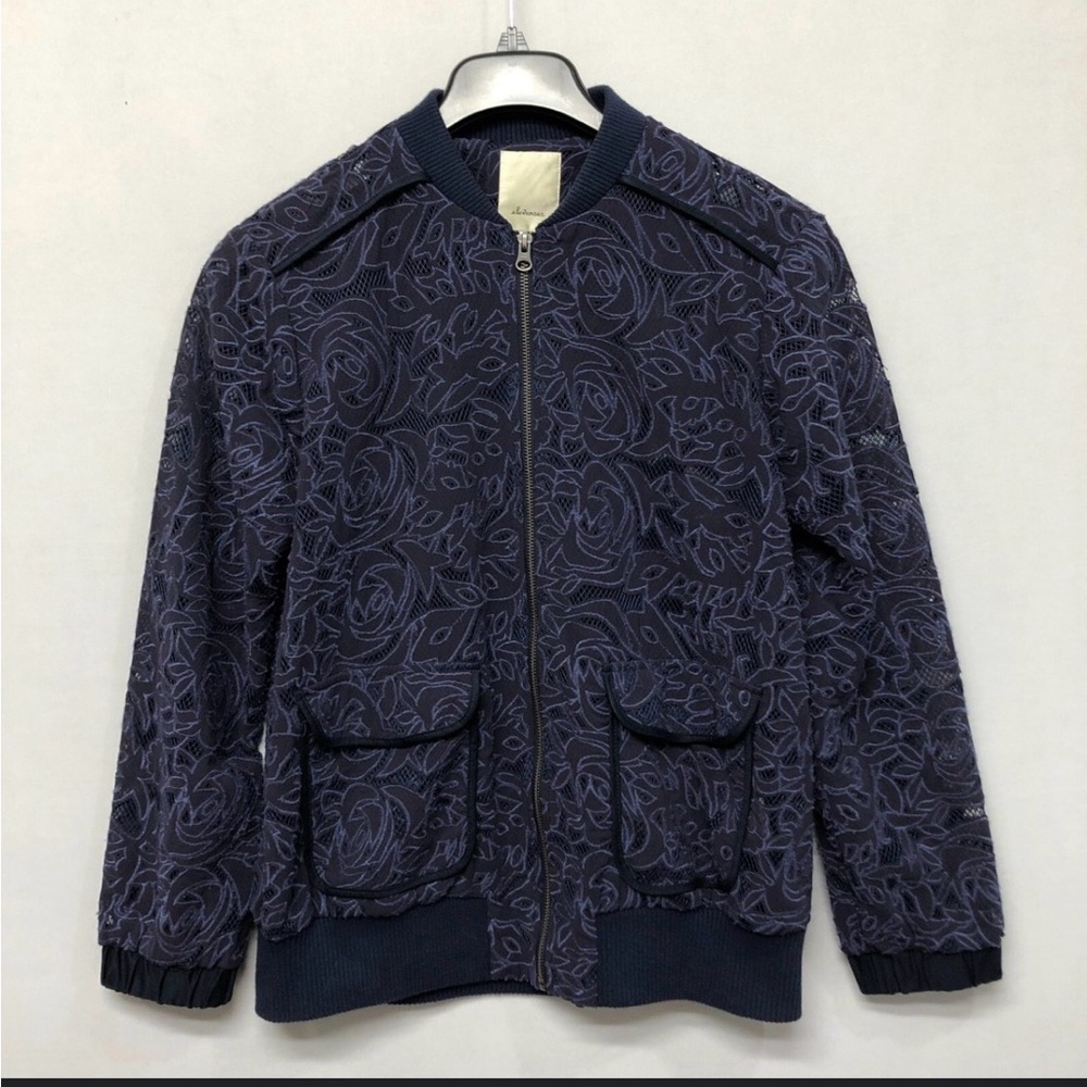 Anthropology Elevenses Jacket Purple (L)